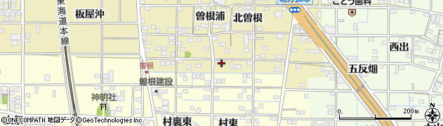愛知県一宮市北方町北方北曽根248周辺の地図