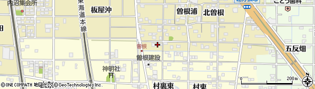 愛知県一宮市北方町北方北曽根257周辺の地図
