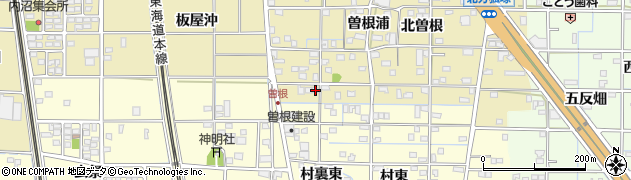 愛知県一宮市北方町北方北曽根256周辺の地図