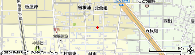 愛知県一宮市北方町北方北曽根246周辺の地図