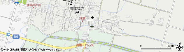 滋賀県高島市新旭町深溝923周辺の地図