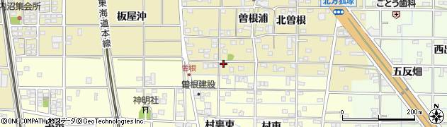 愛知県一宮市北方町北方北曽根255周辺の地図