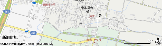 滋賀県高島市新旭町深溝944周辺の地図