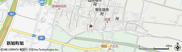 滋賀県高島市新旭町深溝955周辺の地図