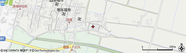 滋賀県高島市新旭町深溝902周辺の地図