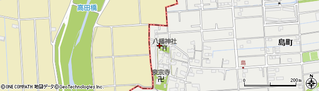 岐阜県大垣市島町483周辺の地図