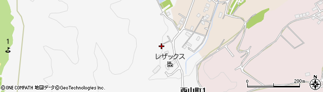 岐阜県多治見市西山町周辺の地図