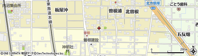 愛知県一宮市北方町北方北曽根152周辺の地図