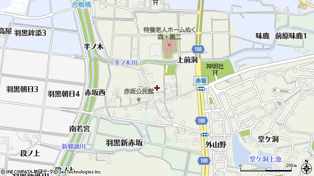 〒484-0894 愛知県犬山市羽黒の地図