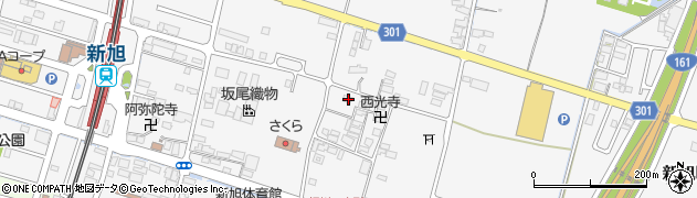 滋賀県高島市新旭町旭558周辺の地図