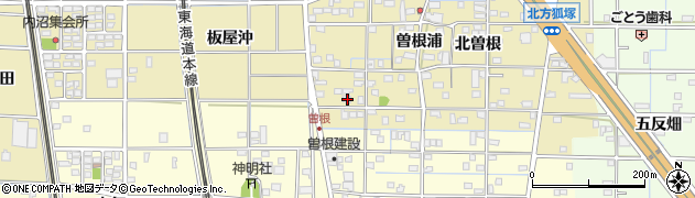 愛知県一宮市北方町北方北曽根147周辺の地図