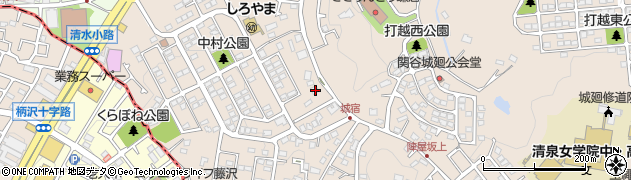 神奈川県鎌倉市城廻456周辺の地図