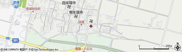 滋賀県高島市新旭町深溝913周辺の地図