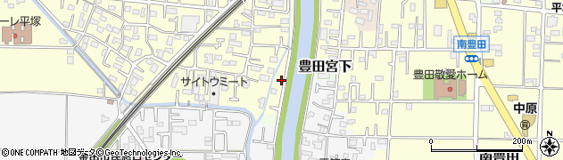 神奈川県平塚市寺田縄85周辺の地図