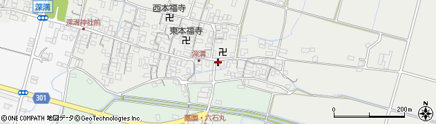 滋賀県高島市新旭町深溝914周辺の地図