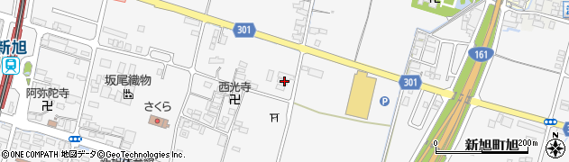 滋賀県高島市新旭町旭516周辺の地図