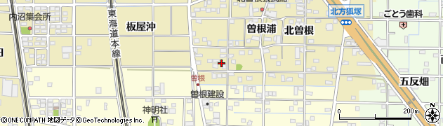 愛知県一宮市北方町北方北曽根151周辺の地図