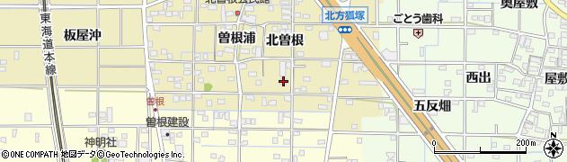 愛知県一宮市北方町北方北曽根189周辺の地図