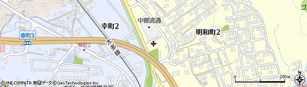 西尾レントオール株式会社　東濃出張所周辺の地図