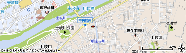 セブンイレブン土岐土岐津町店周辺の地図