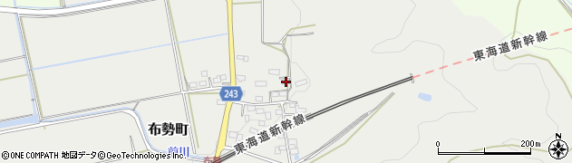 滋賀県長浜市布勢町524周辺の地図