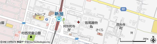 滋賀県高島市新旭町旭1033周辺の地図