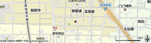 愛知県一宮市北方町北方北曽根172周辺の地図