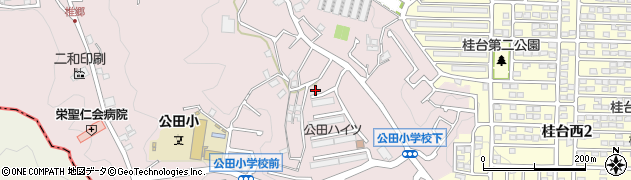 公田中谷公園周辺の地図