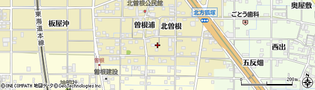 愛知県一宮市北方町北方北曽根178周辺の地図