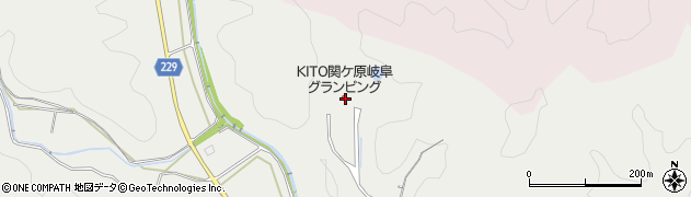 岐阜県不破郡関ケ原町今須3581周辺の地図