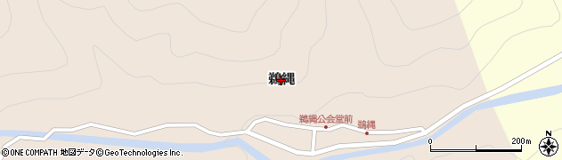 兵庫県養父市鵜縄周辺の地図