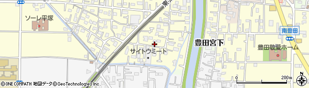 神奈川県平塚市寺田縄92周辺の地図