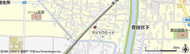神奈川県平塚市寺田縄225周辺の地図