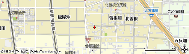 愛知県一宮市北方町北方北曽根144周辺の地図