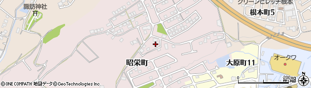 岐阜県多治見市昭栄町95周辺の地図