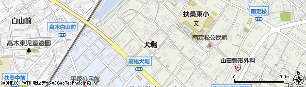 愛知県丹羽郡扶桑町高雄犬堀170周辺の地図