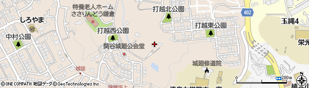神奈川県鎌倉市城廻216周辺の地図