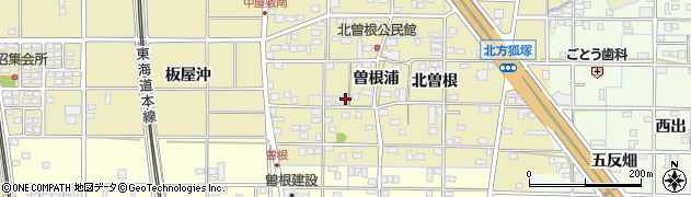 愛知県一宮市北方町北方北曽根97周辺の地図