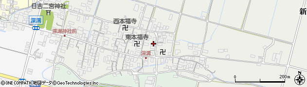 滋賀県高島市新旭町深溝1116周辺の地図