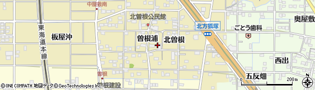 愛知県一宮市北方町北方北曽根94周辺の地図