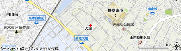 愛知県丹羽郡扶桑町高雄犬堀162周辺の地図