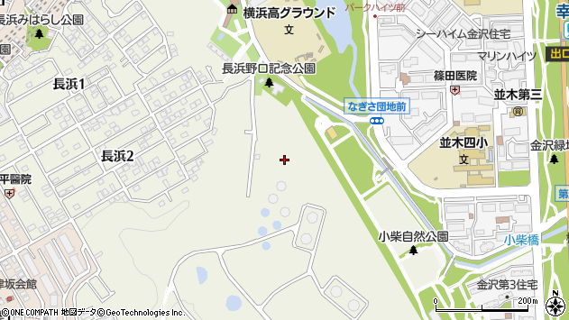 〒236-0011 神奈川県横浜市金沢区長浜の地図