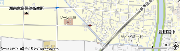 神奈川県平塚市寺田縄251周辺の地図