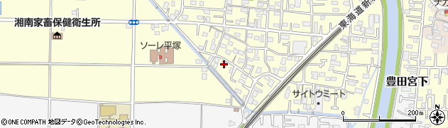 神奈川県平塚市寺田縄250周辺の地図