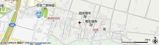 滋賀県高島市新旭町深溝1065周辺の地図
