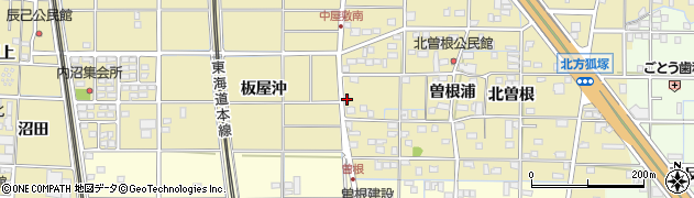 愛知県一宮市北方町北方北曽根130周辺の地図