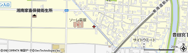 神奈川県平塚市寺田縄270周辺の地図