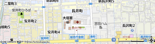 大垣共立銀行西濃総合庁舎出張所周辺の地図