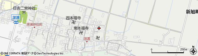 滋賀県高島市新旭町深溝1136周辺の地図