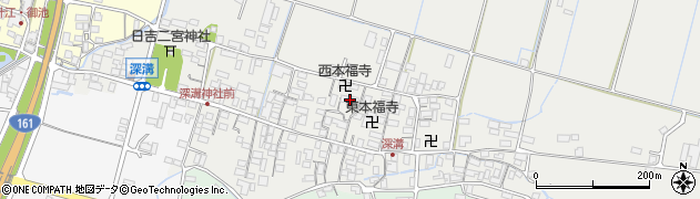 滋賀県高島市新旭町深溝1081周辺の地図